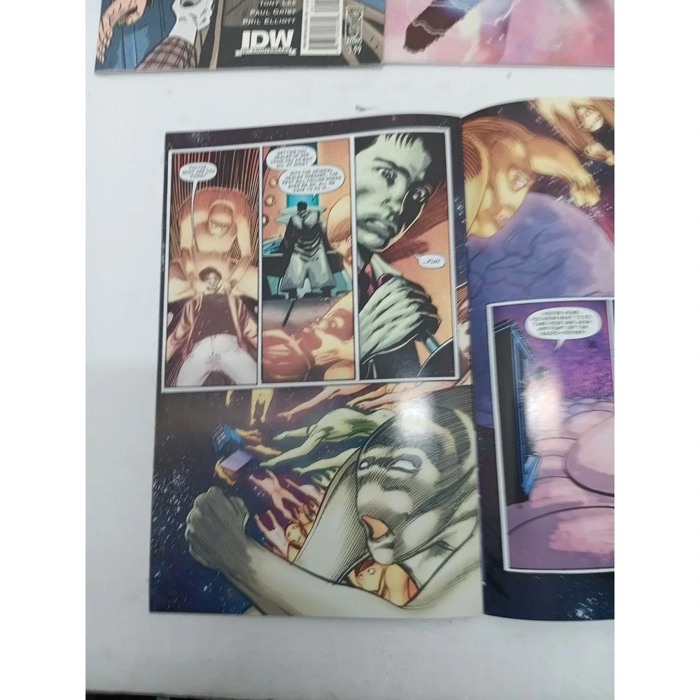 Doctor Who Comic Book Lot Of 3 The Time Machination, Black Death/White Life Etc